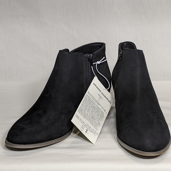 NEW Amazon Essentials Womens Aola Ankle Boot Sz 10 black - Picture 2 of 3